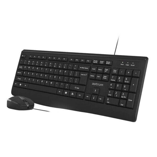 Wired Keyboard and Mouse Deskset Combo  KC100